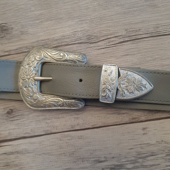 Free People Western silver bead belt main image 10